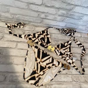 Trina Turk Geometric Patterned Bikini